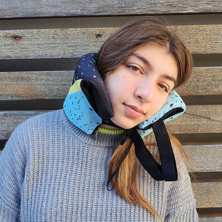 CUELLO MEMORY FOAM 3 EN 1 - MODO AVION